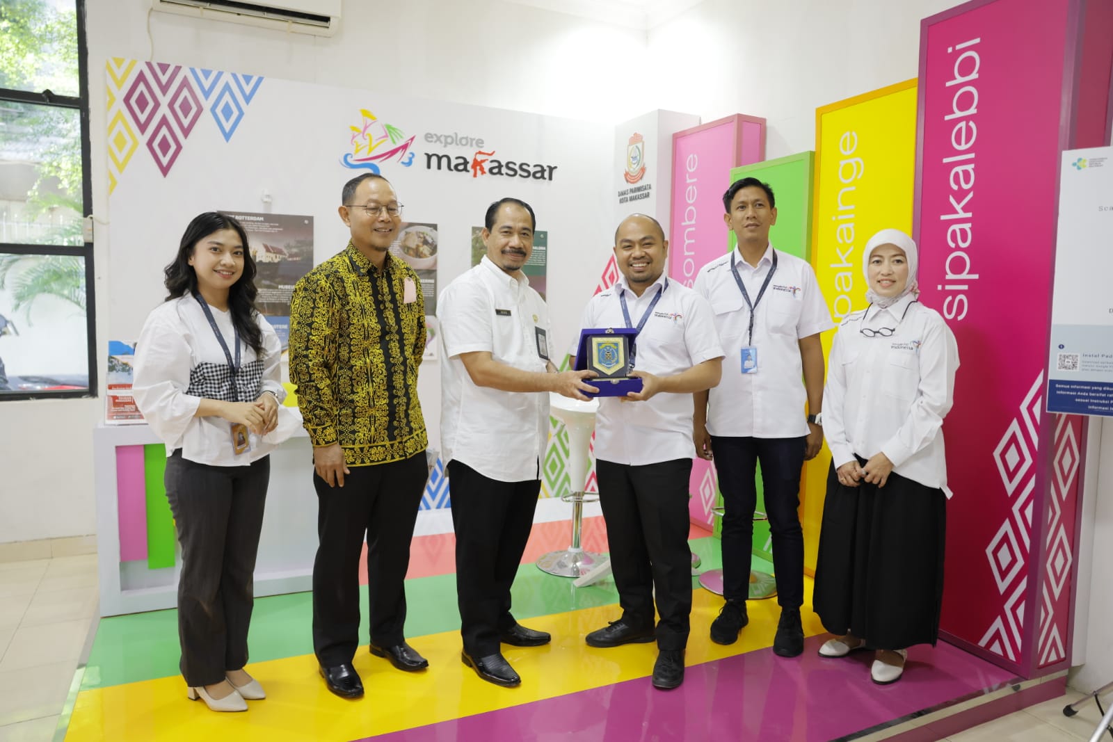 Terima Disporapar Paser, Moh Roem Ajak Kolaborasi dan Partisipasi di F8 Makassar