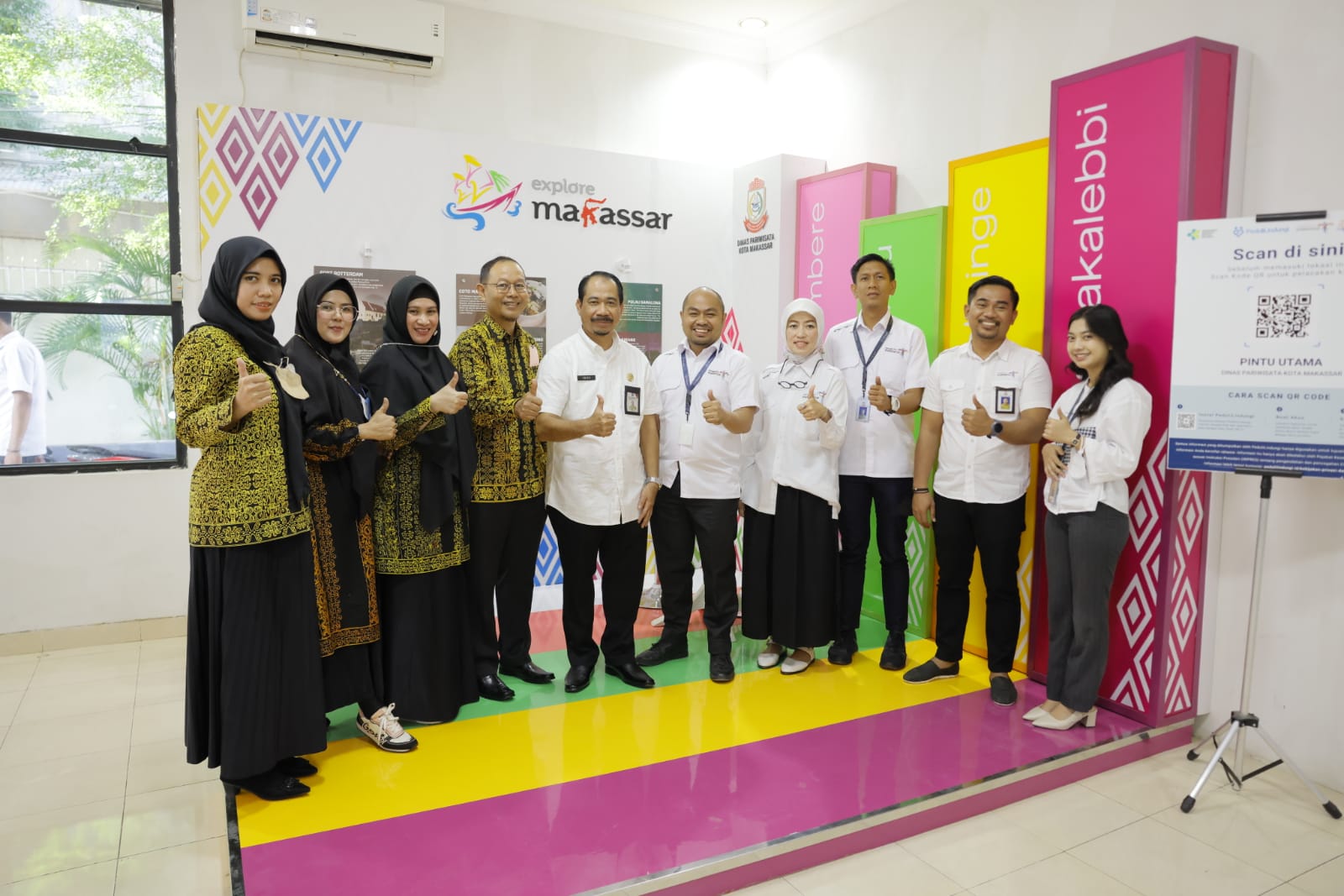 Terima Disporapar Paser, Moh Roem Ajak Kolaborasi dan Partisipasi di F8 Makassar