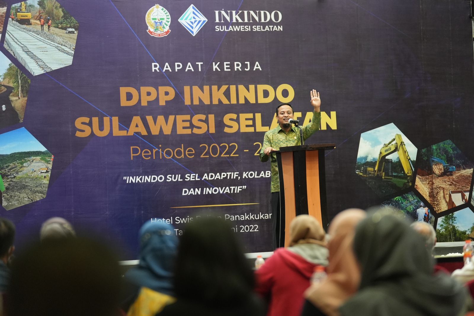 Gubernur Andi Sudirman buka Rapat Kerja INKINDO Sulsel