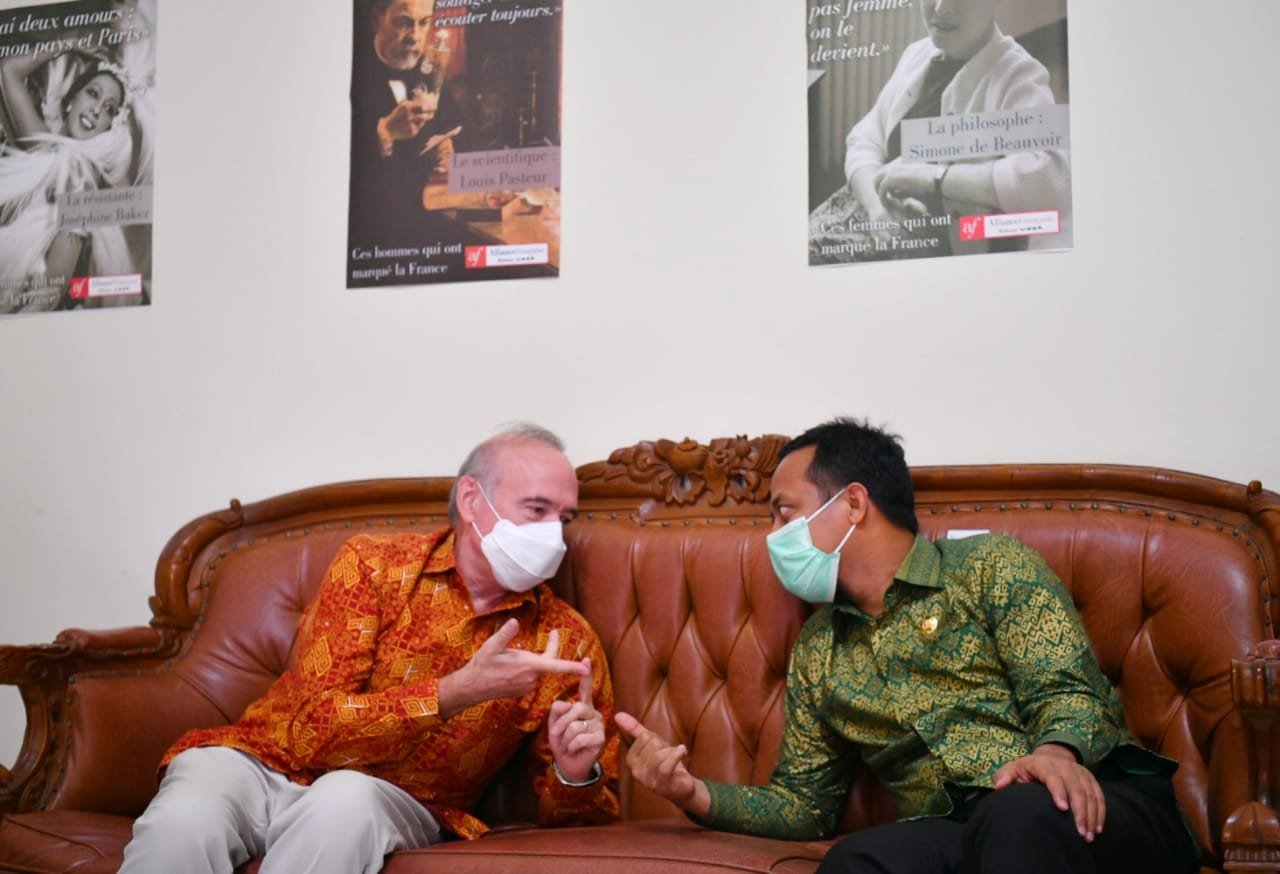 Dihadapan Dubes Prancis, Gubernur Andi Sudirman Beberkan Beragam Potensi di Sulsel