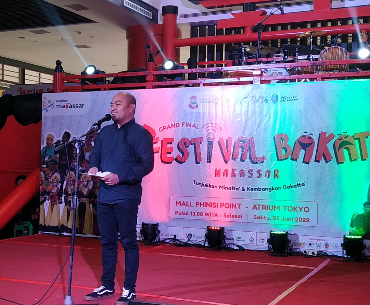 Kadispar Buka Grand Final Festival Bakat Makassar