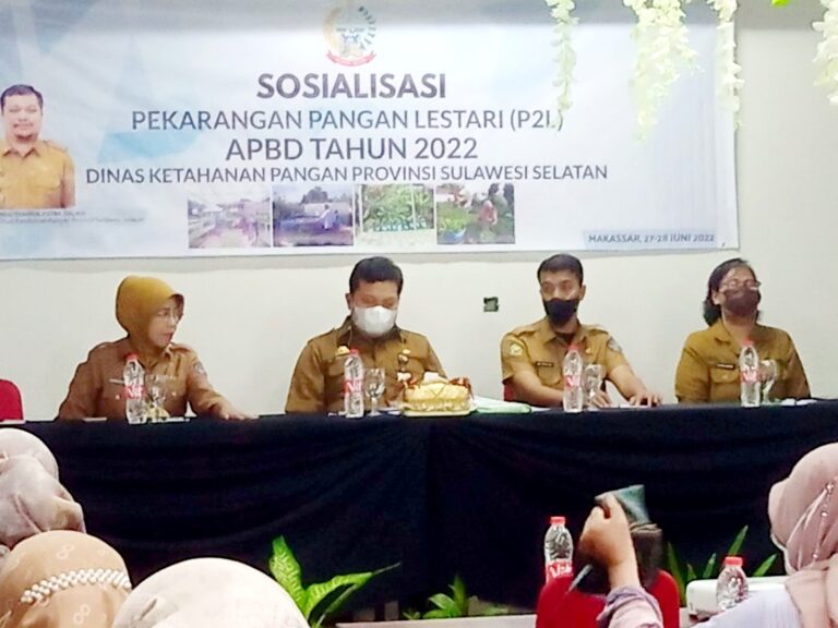 Plt Kadis Ketapang Sulsel Buka Sosialisasi P2l 5 Plt Kadis Ketapang Sulsel Buka Sosialisasi P2l