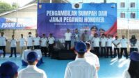 Pegawai Honorer PDAM Makassar Diambil Sumpahnya Tepat di Hari Lahir Pancasila