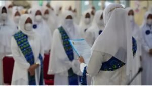 Nurlita Lantik Pengurus BKMT Kecamatan Mandalle, Pangkep