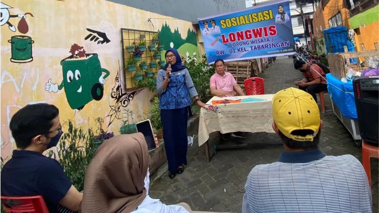 Sosialisasi Longwis: Lurah Tabaringan ingatkan Warganya selalu perhatikan kebersihan