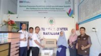 [Foto] PLN UIW Sulselrabar Beri Bantuan ke SIT MTs  Tahfidzul Qur’an Azhar Center Makassar