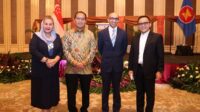 Penuhi Undangan Khusus Danny Hadiri Perpisahan Dubes Singapura