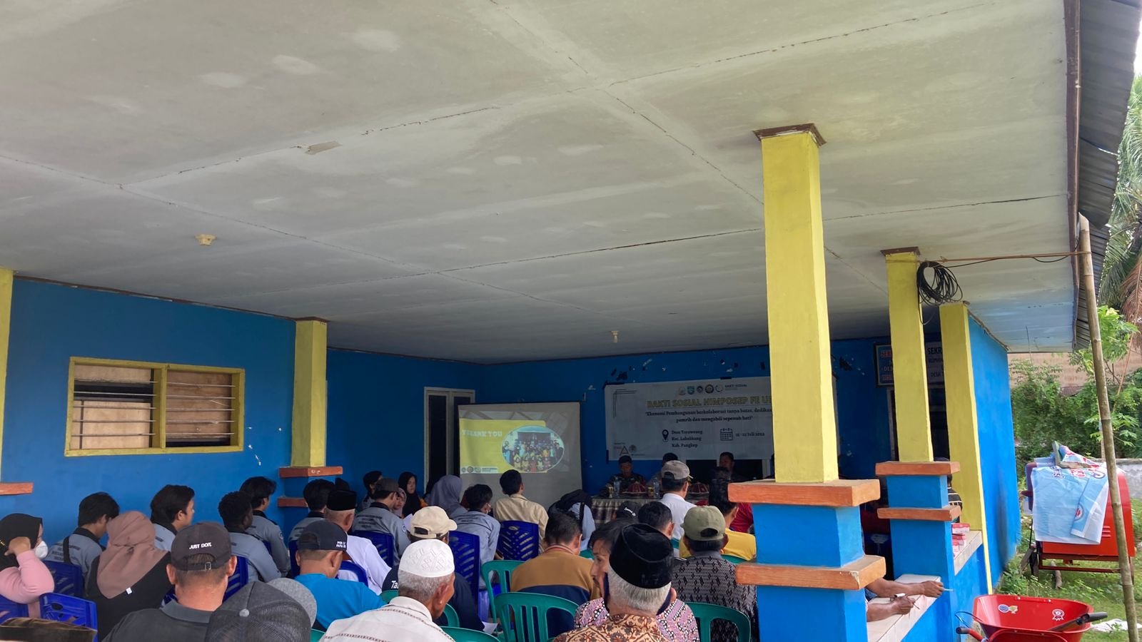 HIMPOSEP FE UNM Gelar Seminar Proker Baksos di Desa Taraweang