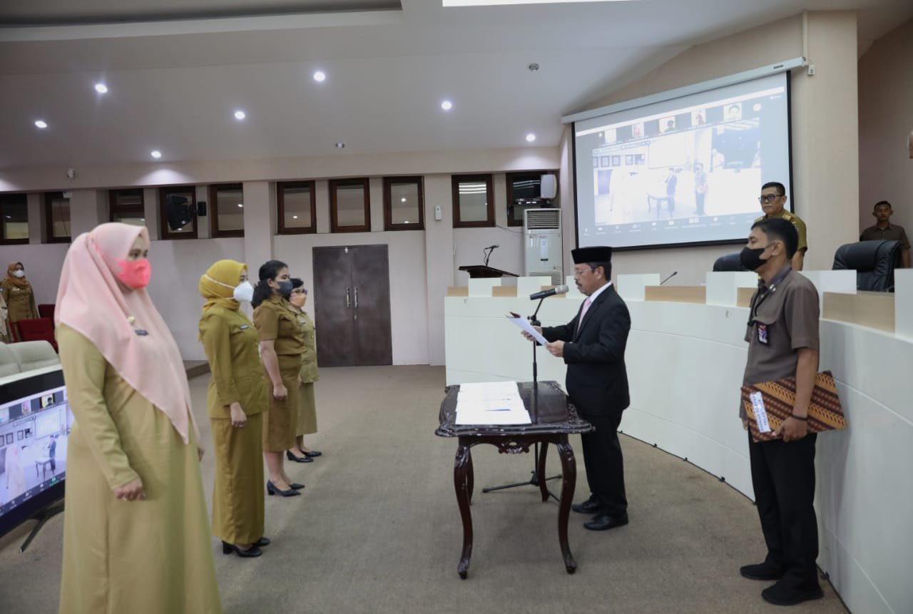 Sekda Lantik 259 Pejabat Fungsional Pemkot Makassar