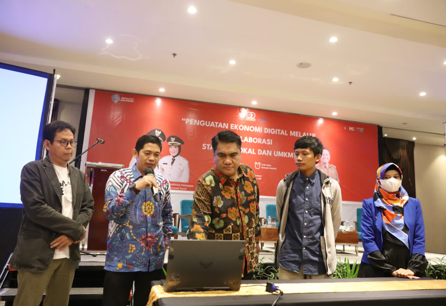 Diskominfo Makassar Launching Cloud Data Storage dan Repository Apps