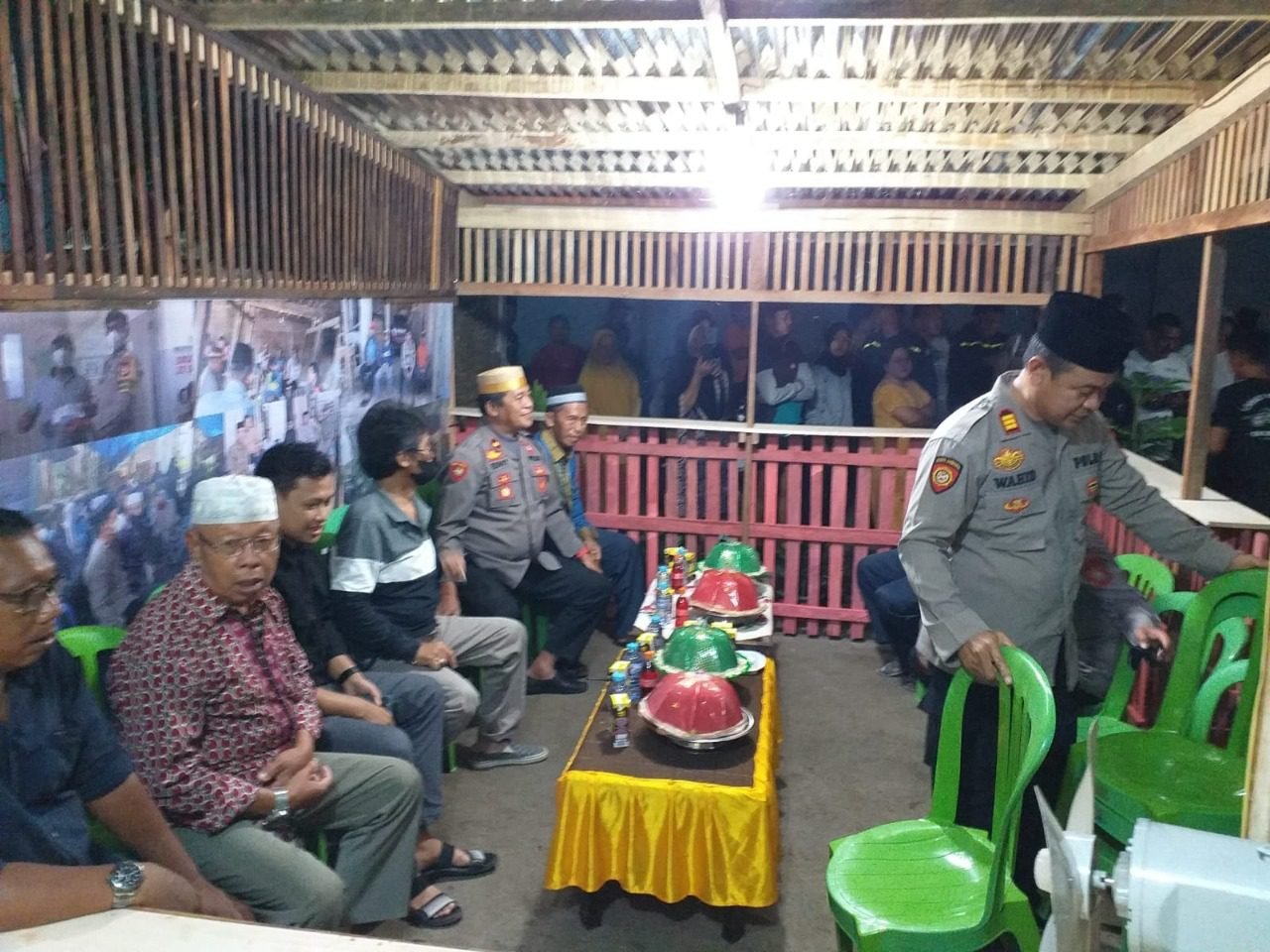 Kapolsek Manggala Resmikan Poskamling di Kelurahan Tamangapa