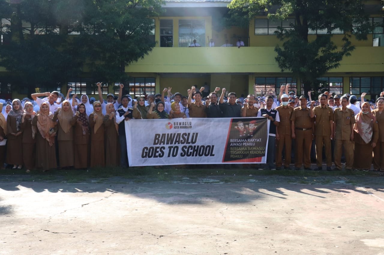Bawaslu Goes To School di SMAN 12 Makassar