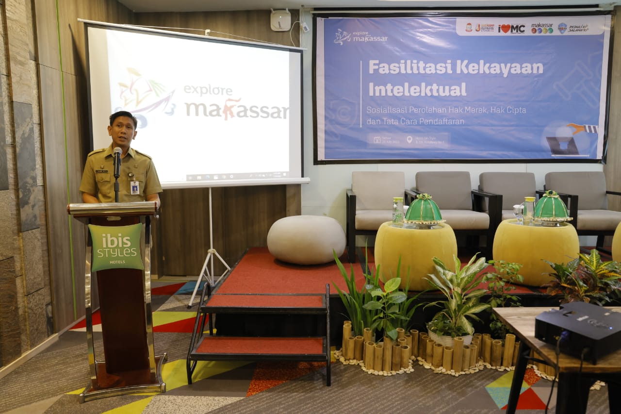 Dispar Makassar Adakan Kegiatan Fasilitasi Kekayaan Intelektual