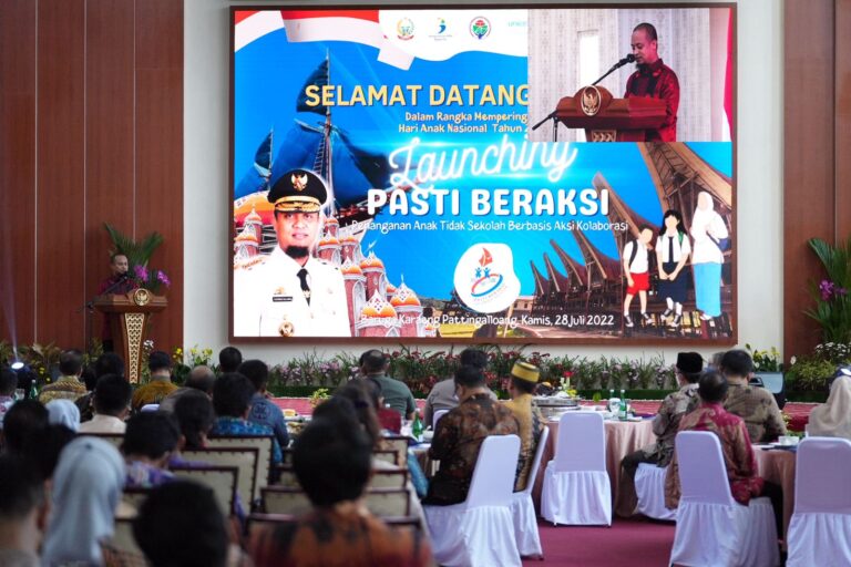 UNICEF: Sulsel, Provinsi Pertama Kembangkan Rencana Aksi Penanganan ATS 5 UNICEF: Sulsel, Provinsi Pertama Kembangkan Rencana Aksi Penanganan ATS