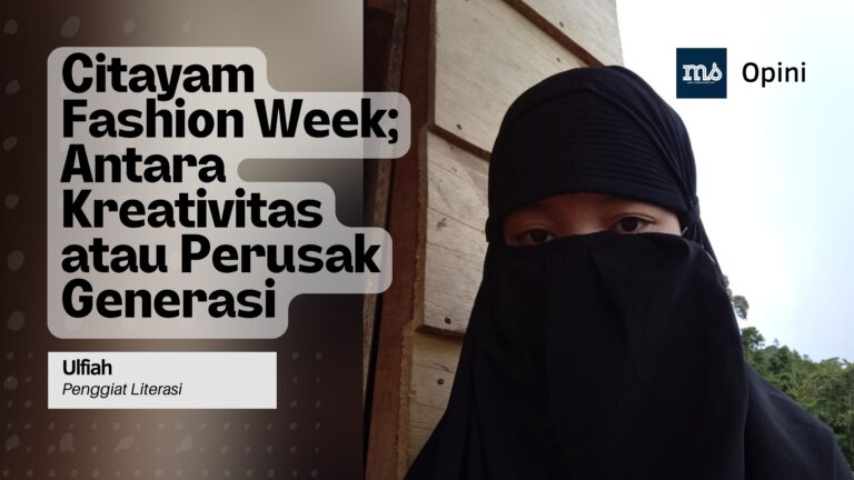 Citayam Fashion Week; Antara Kreativitas atau Perusak Generasi