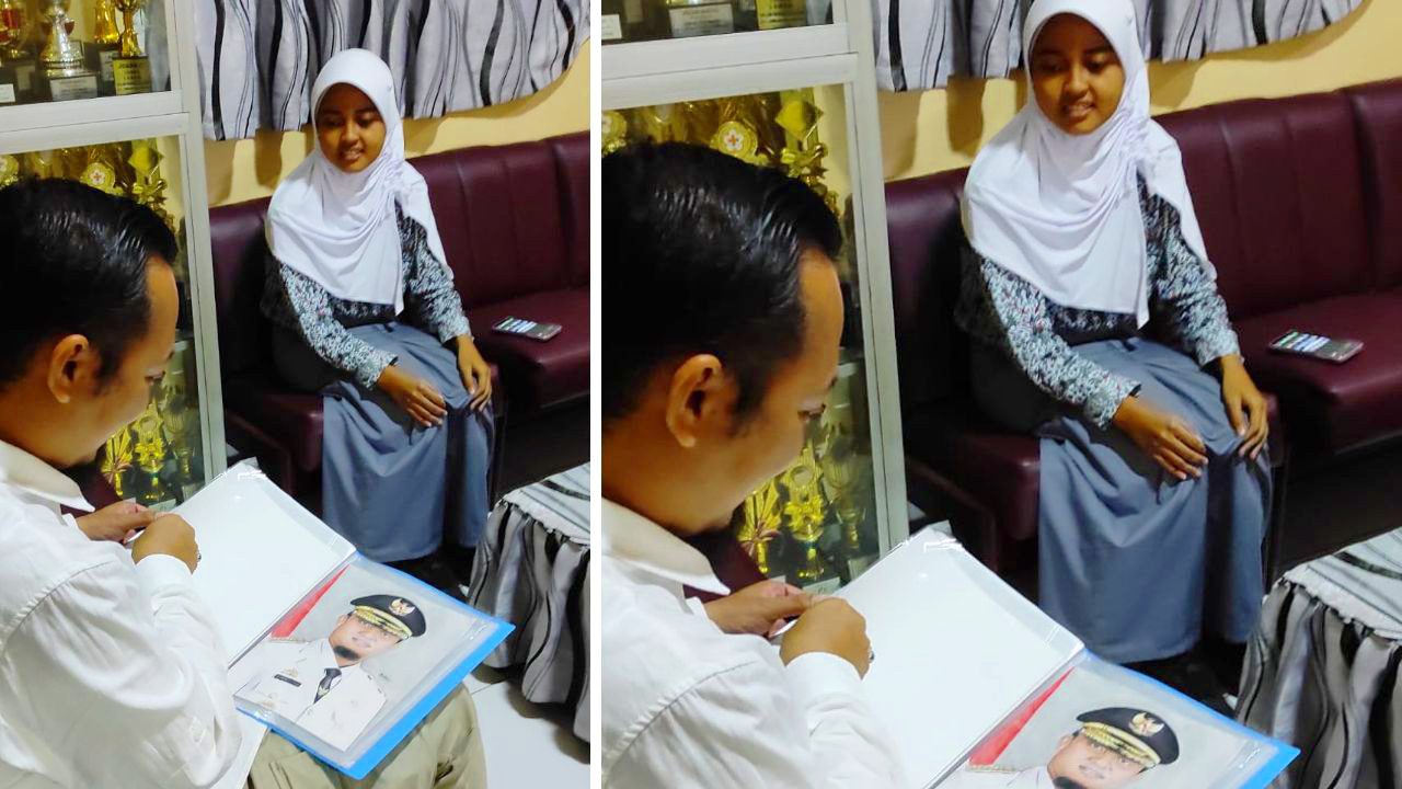 Senangnya Pelajar Asal Pinrang ini, Ditawari Sehari Ikuti Aktivitas Gubernur Andi Sudirman