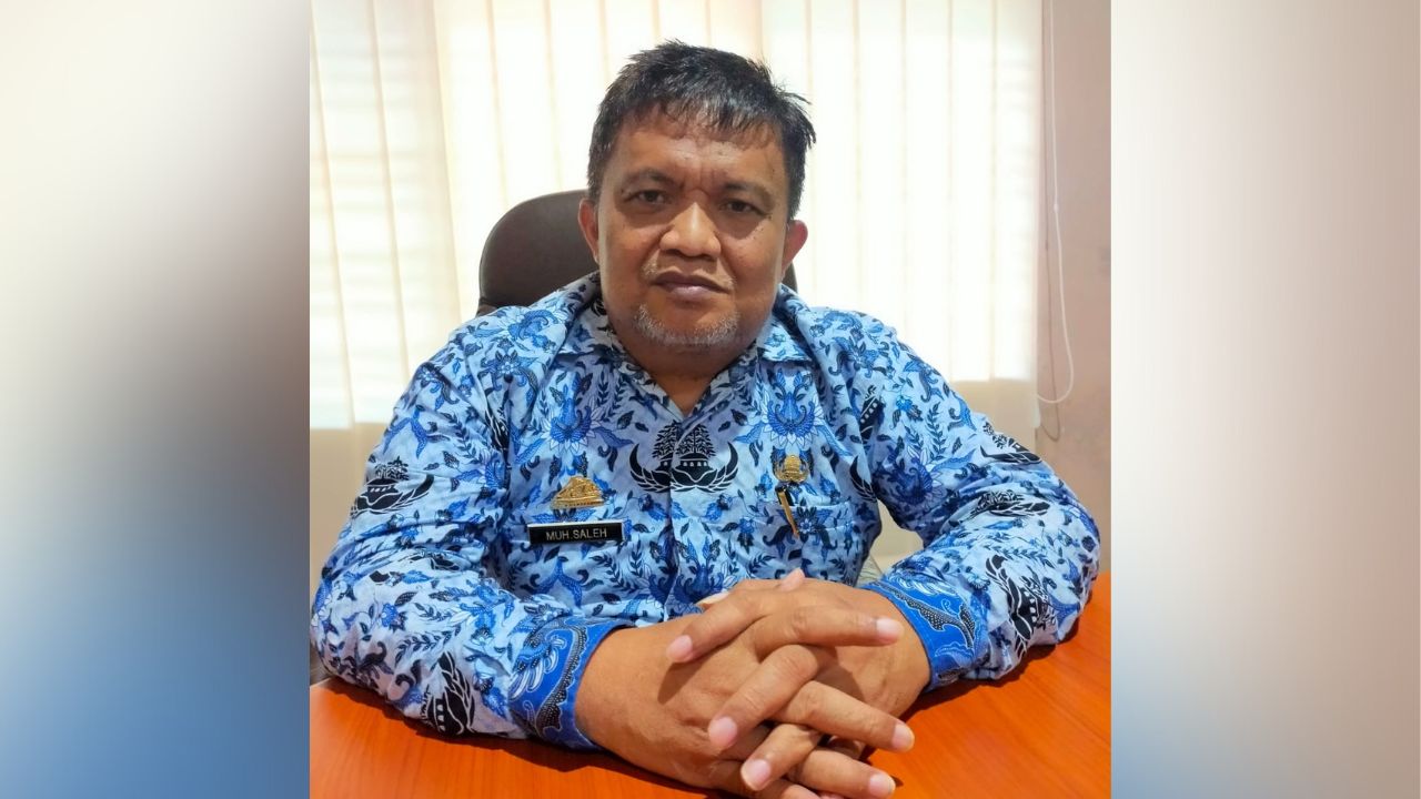 Kepala Dinas Pemberdayaan Masyarakat dan Desa (PMD) Sulsel Muhammad Saleh