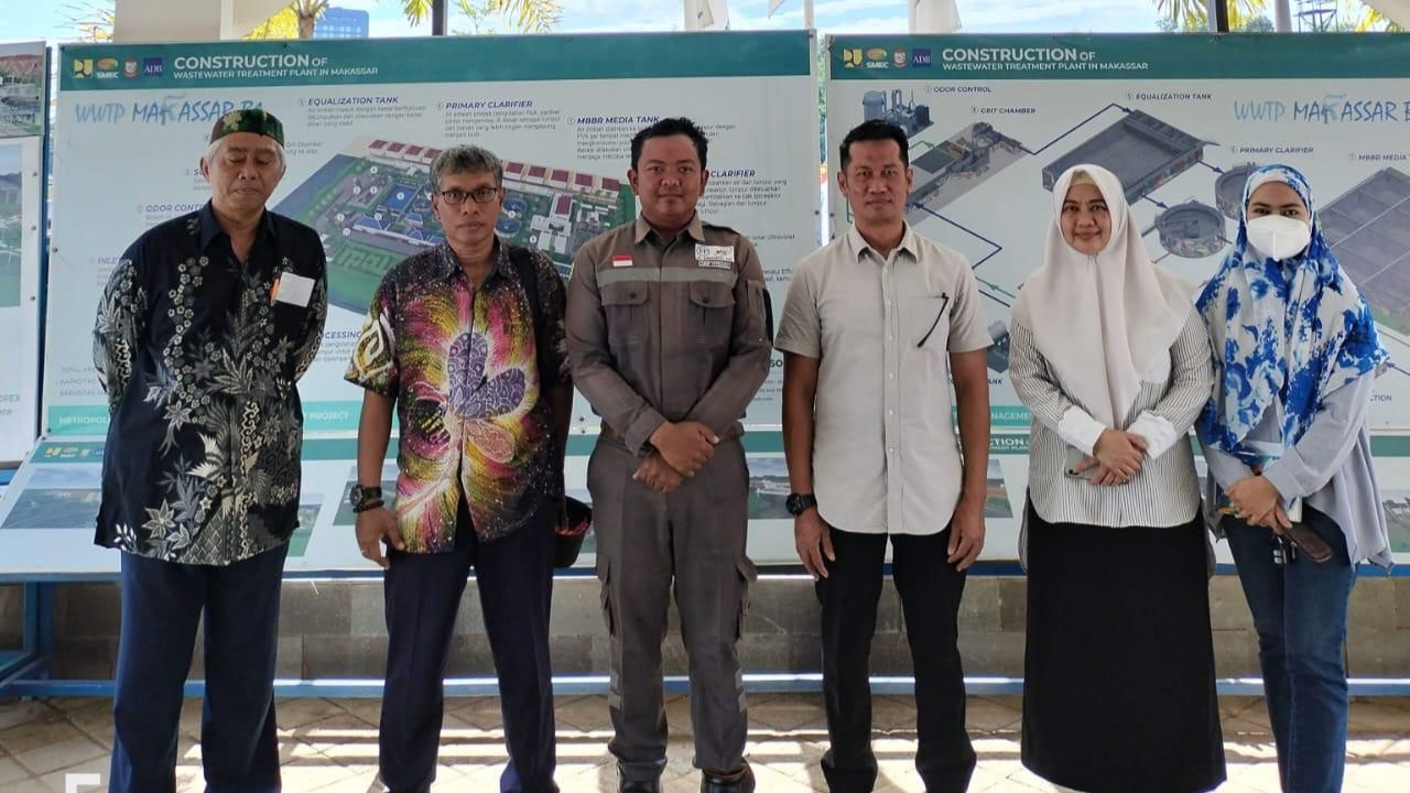 Jalin Sinergitas, Direktur Air Limbah PDAM Makassar Perintahkan ini ke Pejabatnya