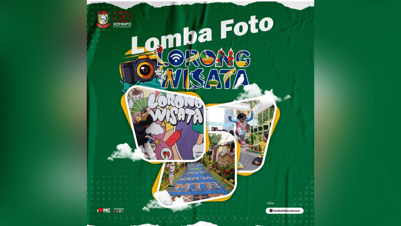 Diskominfo Makassar Gelar Lomba Foto Lorong Wisata, Catat Tanggal dan Syaratnya!
