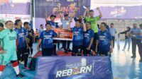 Tim PDAM Sapu Bersih Juara Turnamen Futsal HUT ke-98 PDAM Antar SKPD