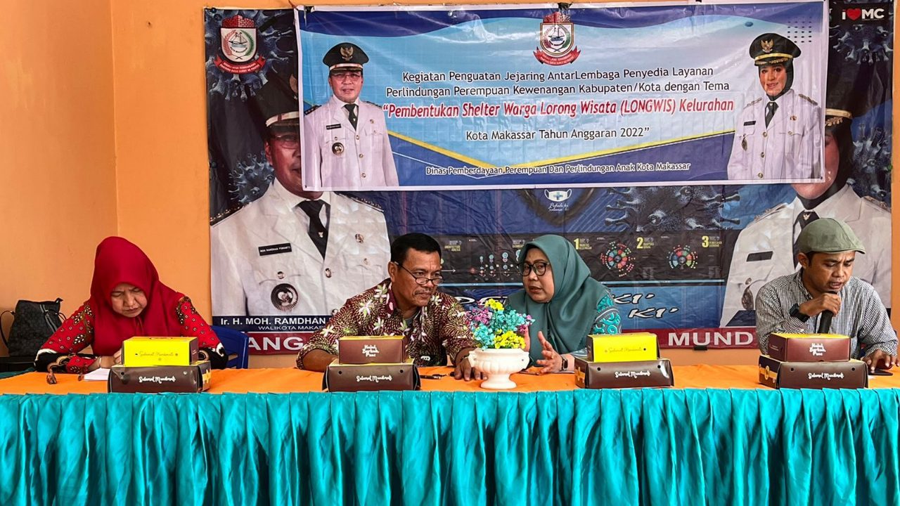 DP3A Makassar Target Bentuk Shelter Warga di 30 Kelurahan