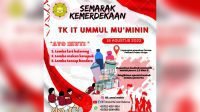 Meriahkan HUT ke-77 RI, TK IT Ummul Mu'minim Makassar Gelar Berbagai Lomba