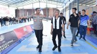 Kapolrestabes dan Dirut PDAM Makassar, Kompak Buka Futsal Competiton