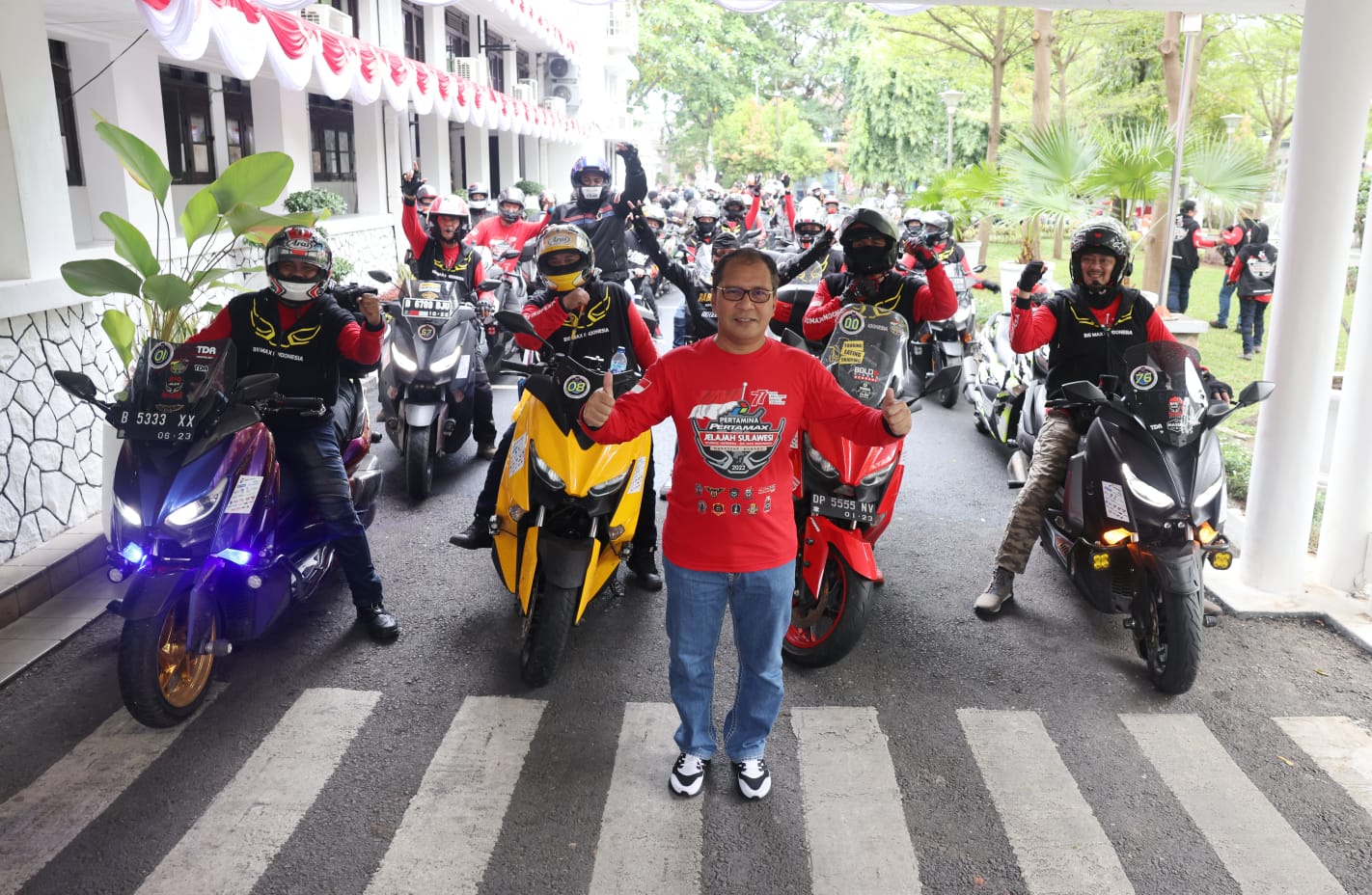 Wali Kota Makassar Lepas Peserta City Tour Jelajah Tanah Sulawesi, Jangan Bosan Ke Makassar