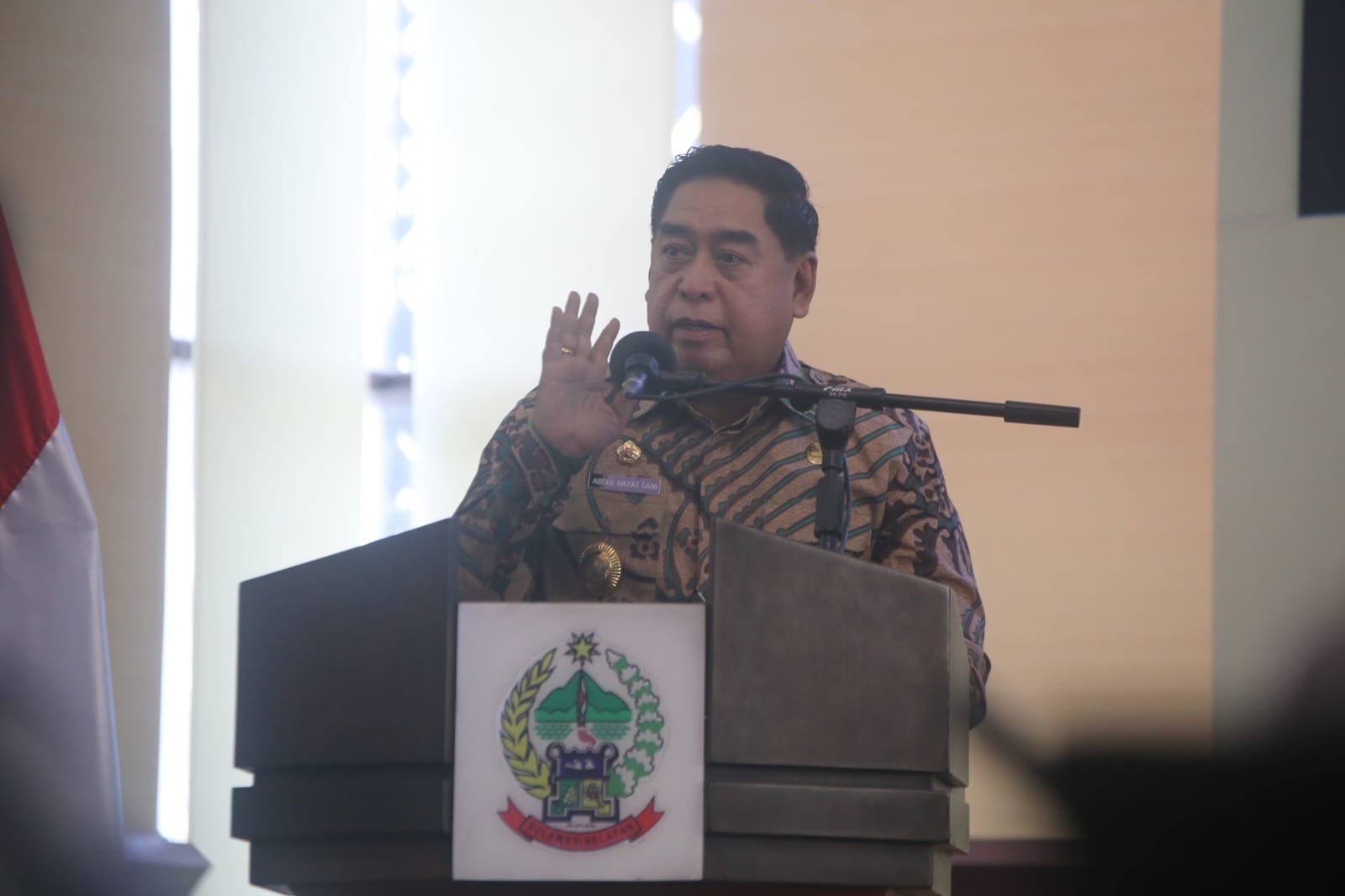 Abdul Hayat Hadiri Silaturahmi Kunjungan Kerja Tim Pembina Samsat Nasional