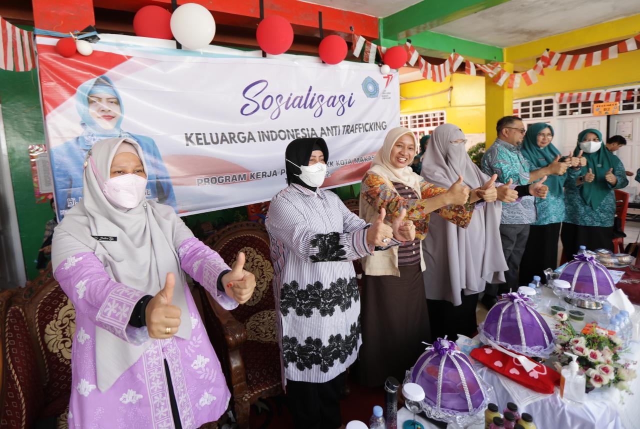 Ketua TP PKK Makassar Ingatkan Peran Penting Keluarga Cegah Trafficking