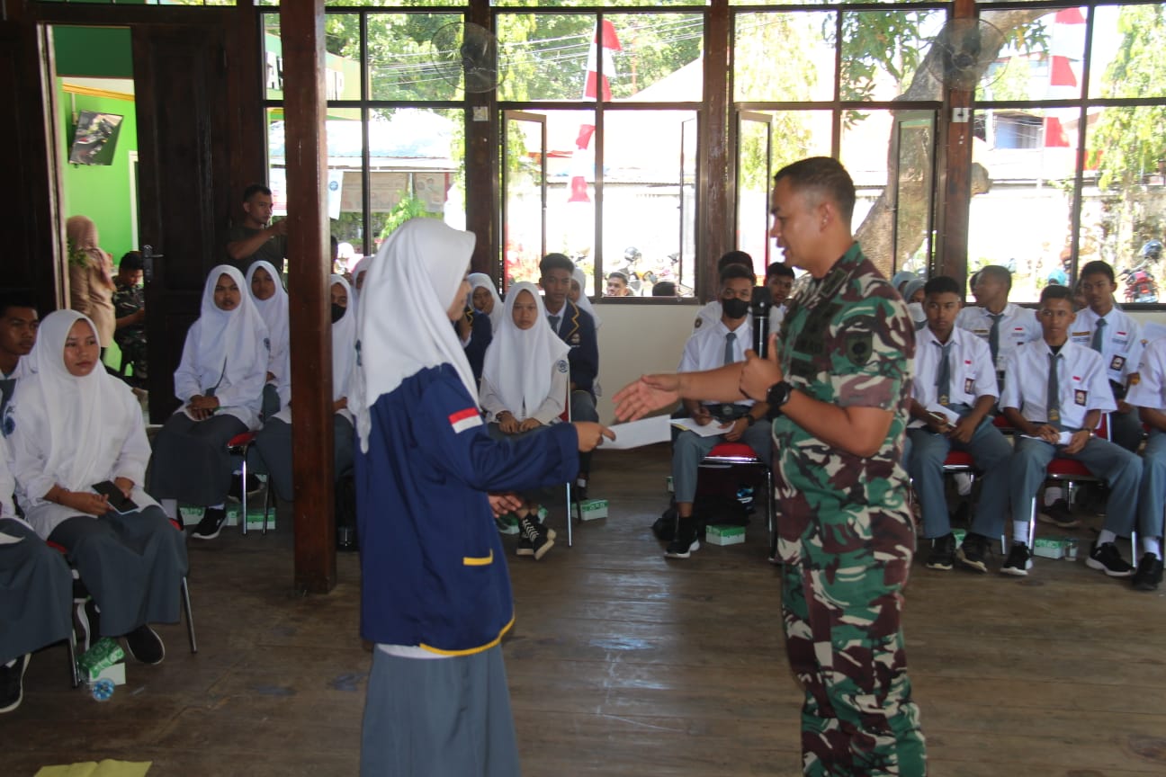 Kodam XIV HSN Gelar Cegah Tangkal Radikalisme-Separatis di Kalangan Pelajar Pangkep sejak Usia Dini