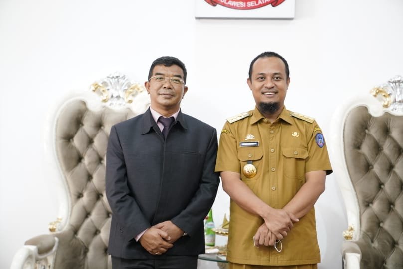 Terima Kepala BPK Sulsel yang Baru, Gubernur Harap Sinergitas Terus Terjalin