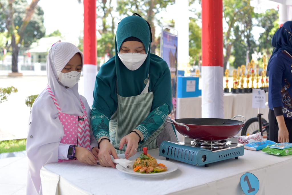 Rangkaian HAN, PKK Sulsel Gelar Lomba Memasak dari Bahan Pangan Lokal