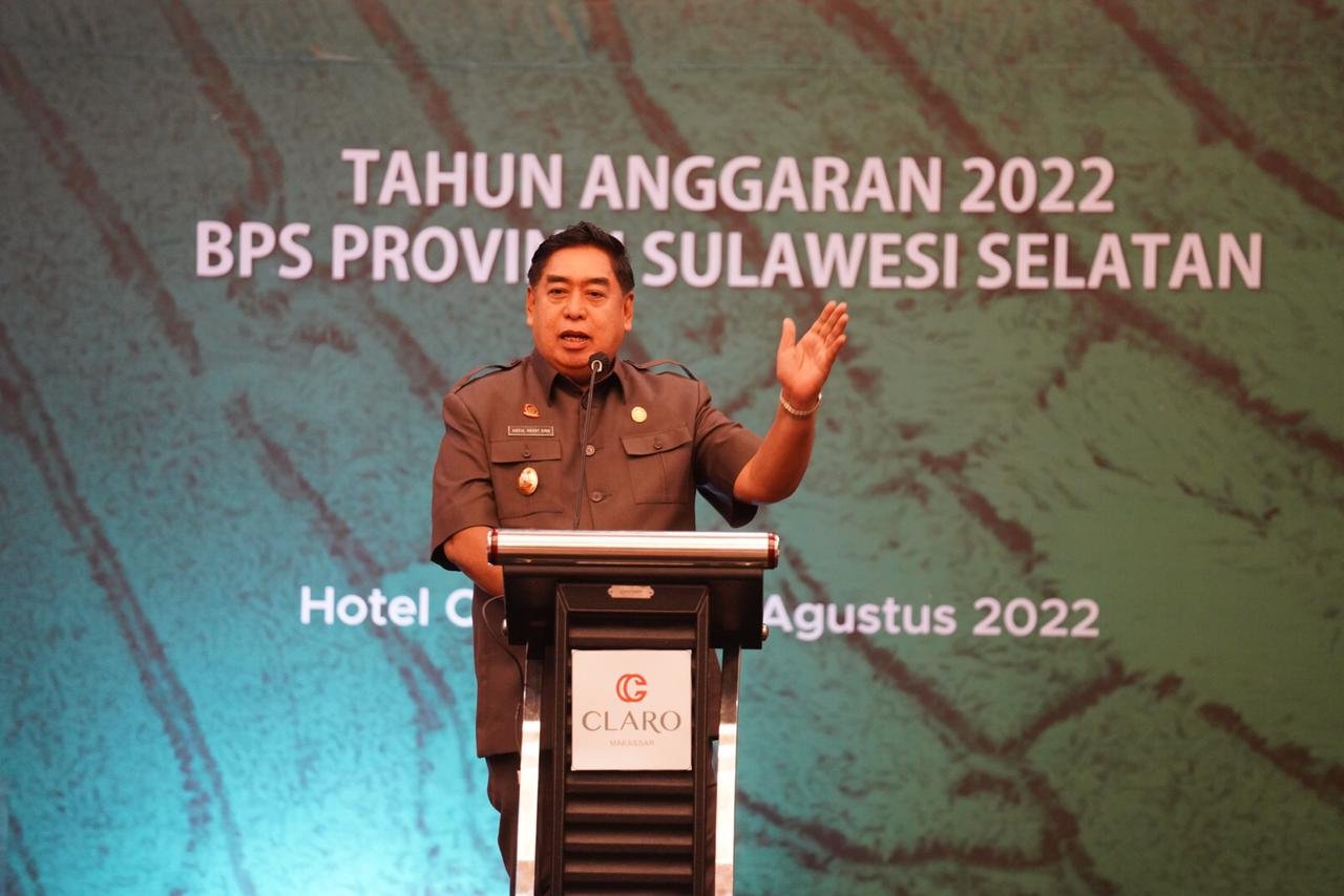 Pemprov dan BPS Komitmen Satu Data untuk Sulsel dan Indonesia