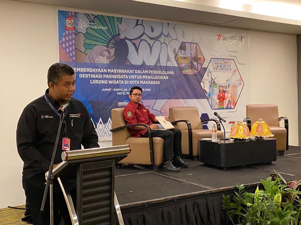 Dispar Makassar Gelar Pemberdayaan Masyarakat Dalam Pengelolaan Destinasi Pariwisata