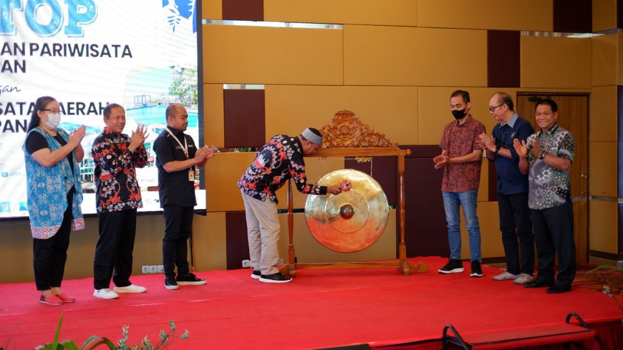 Muhammad Roem Hadiri kegiatan Table Top yang digelar Disporapar Balikpapan 