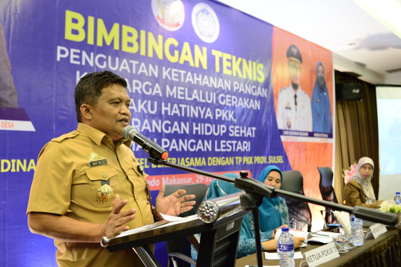 Dinas PMD Gandeng PKK Sulsel Gelar Bimtek Penguatan Ketahanan Pangan Keluarga 2 Dinas PMD Gandeng PKK Sulsel Gelar Bimtek Penguatan Ketahanan Pangan Keluarga