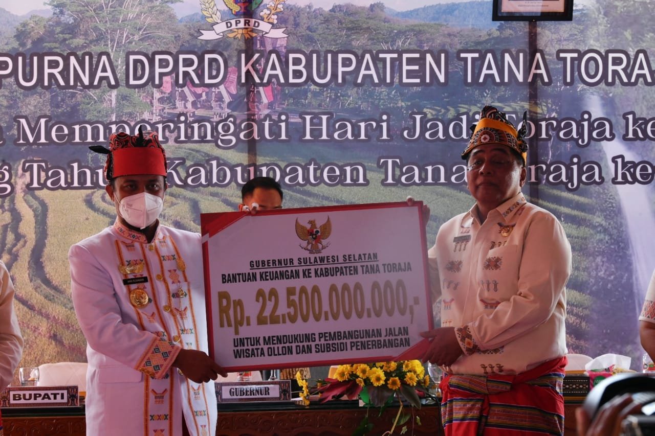 Komitmen Pembangunan Toraja, Gubernur Andi Sudirman: Rampomo Pe’meloi Toraya