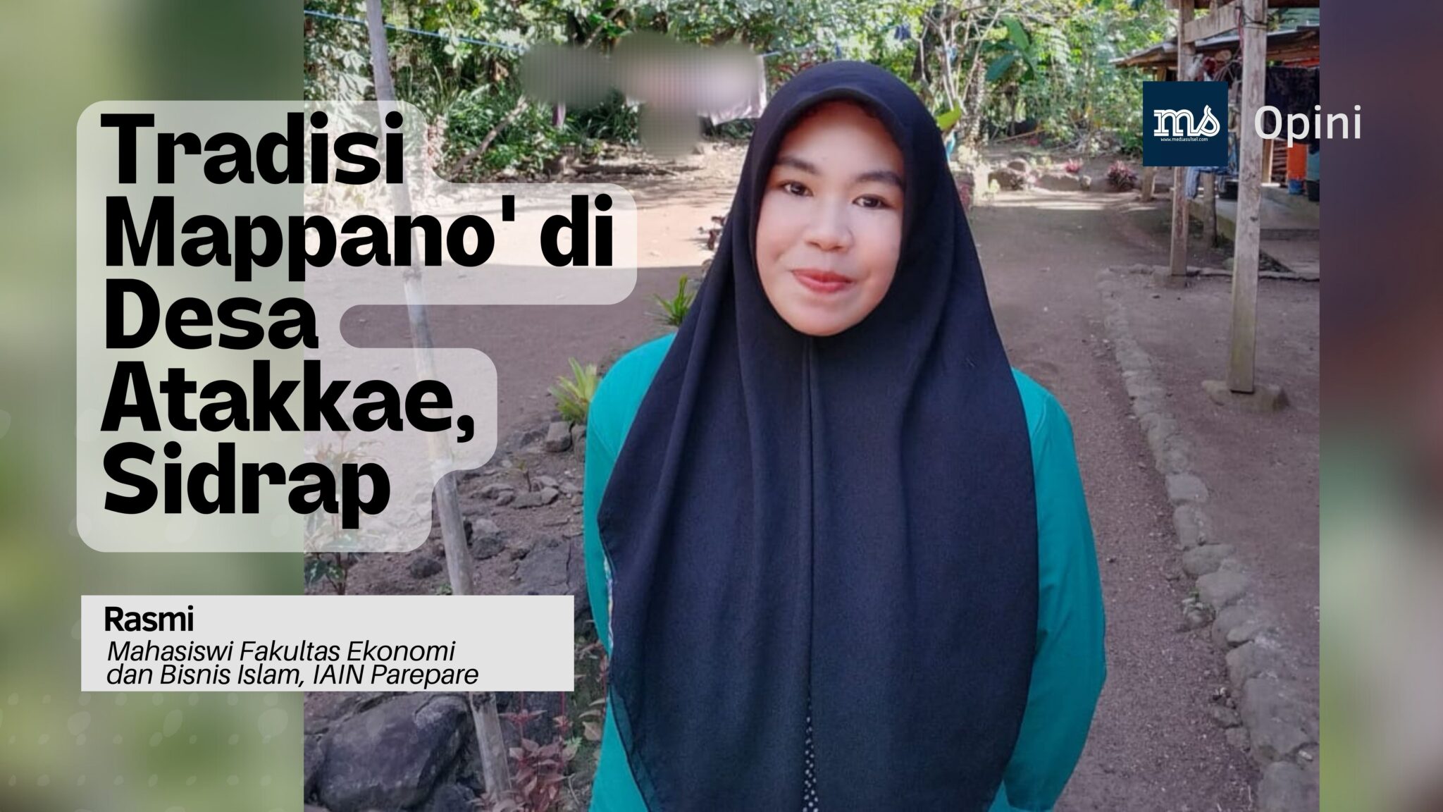 Tradisi Mappano' di Desa Atakkae, Sidrap