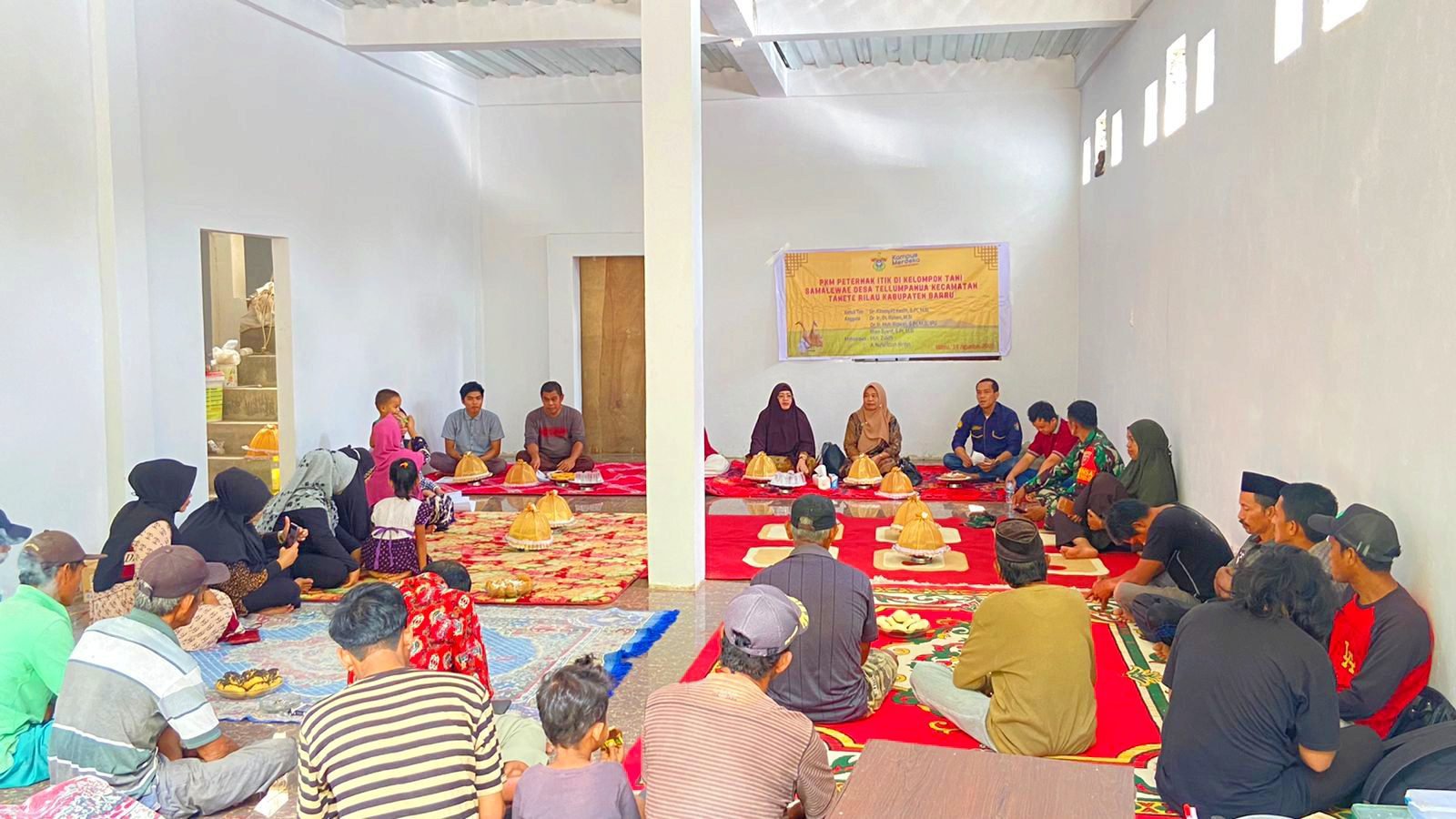 Fakultas Peternakan Unhas Beri Penyuluhan Beternak Itik di Kelompok Tani Samalewae Barru