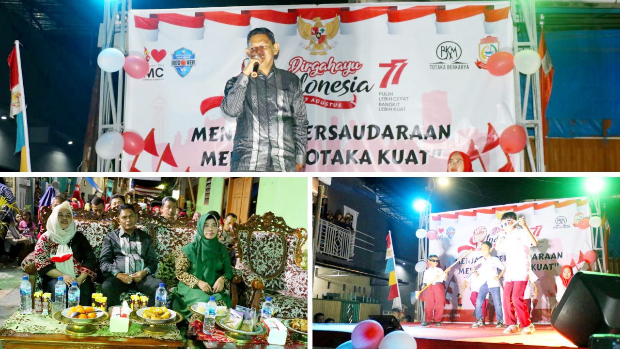 Camat Ujung Tanah Hadiri Pesta Rakyat di Kelurahan Gusung