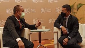 Gubernur Sulsel Pertemuan Khusus dengan Menteri Pembangunan Nasional Singapura Desmond Lee