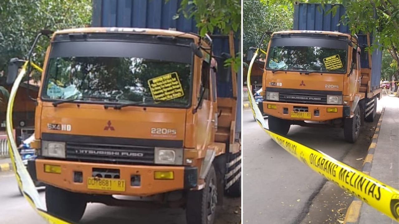 Mayat Tanpa Identitas Ditemukan di Atas Mobil Kontainer di Jeneponto