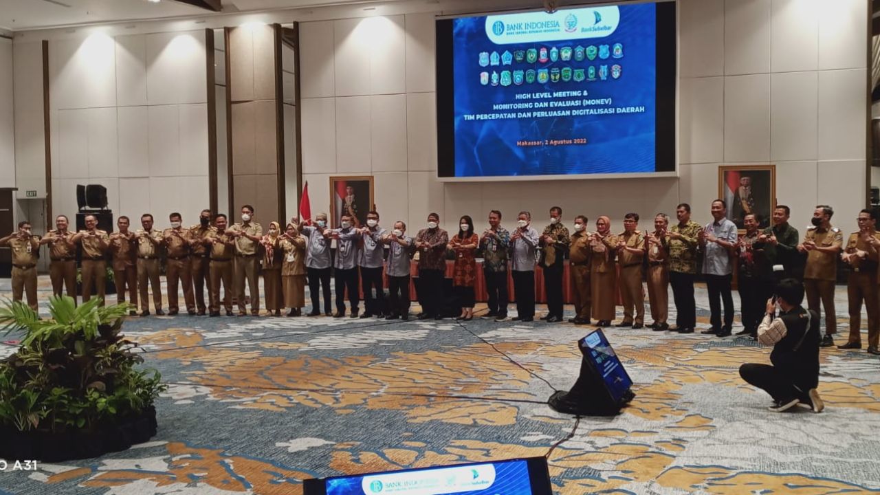 24 Kepala Daerah Dukung Transaksi Nontunai di Sulsel