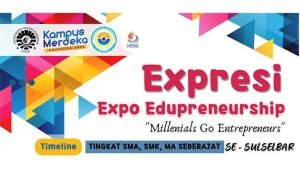 Wujudkan Milenial Preneur, Mahasiswa Prodi Kewirausahaan FEB UNM Gelar Expo Edupreneurship