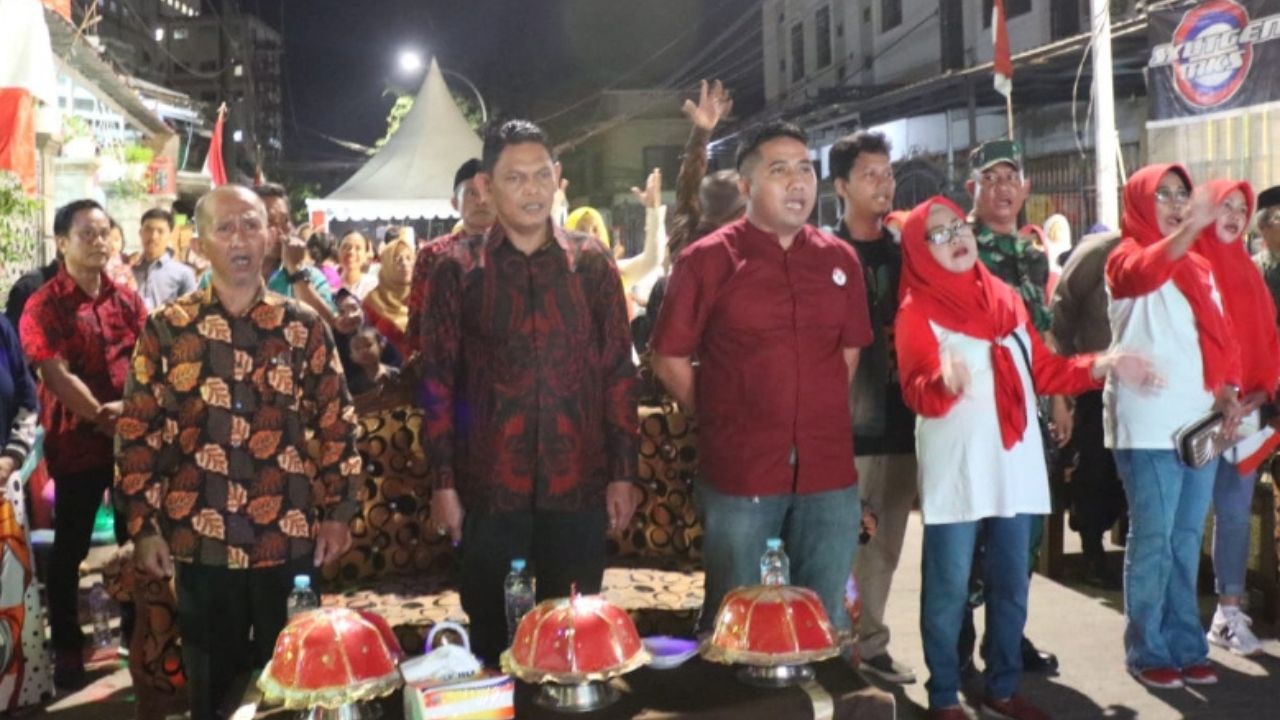 Ibrahim Chaidar Said Apresiasi Pesta Rakyat di kelurahan Ujung Tanah