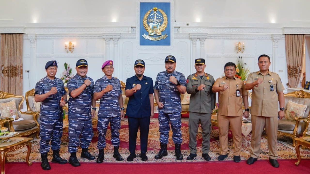 Gubernur Sulsel Dukung Survei dan Pemetaan Hidro-oseanografi Pushidrosal TNI AL di ALKI II
