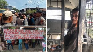 Satu Orang Ditangkap Polisi Saat Eksekusi Rumah di Bungunglompoa Jeneponto
