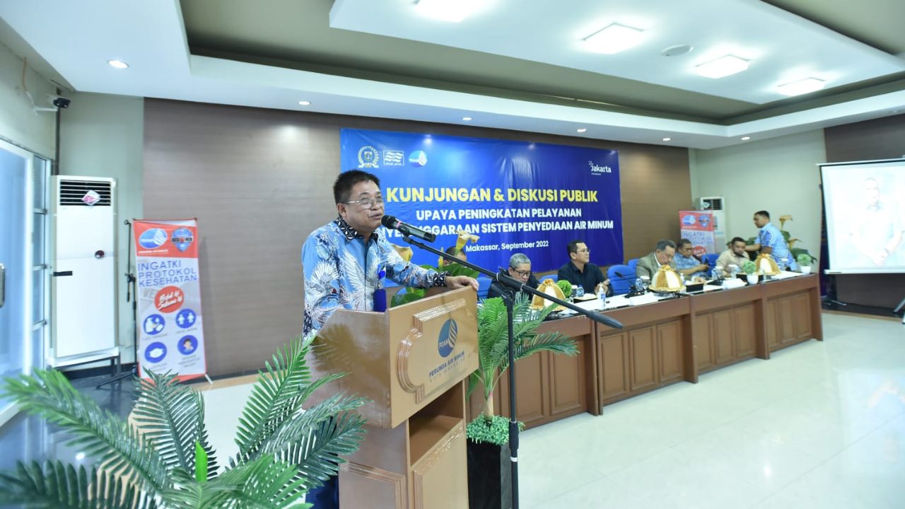 Komisi C DPRD DKI Jakarta & Dirut PDAM DKI Jaya Kunjungi PDAM Makassar