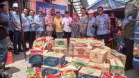 Peduli Sesama, PDAM Makassar Kunjungi Korban Kebakaran di Tallo